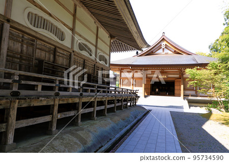 Tohoku Zazen and Sutra Copying Trip Hiraizumi Chusonji Koshoin Ichinoseki City, Iwate Prefecture 95734590