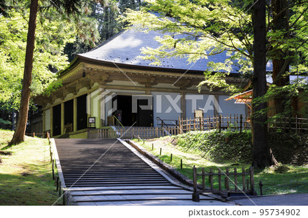 東北岩手平泉中尊寺金地道(岩手縣)的歷史與治愈之旅 東北岩手平泉中尊寺金地道(岩手縣)的歷史與治愈之旅 95734902