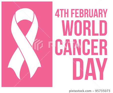 World Cancer Day Banner Vector, Social Media Square Size 95735073