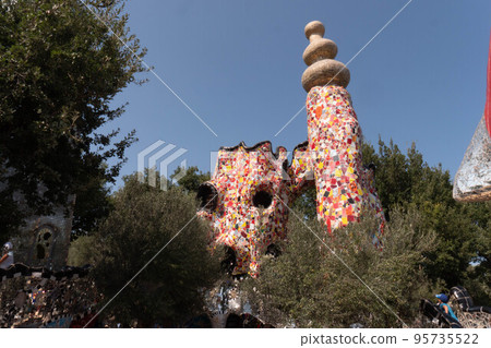 The Tarot Garden in Capalbio in Tuscany, Italy 95735522