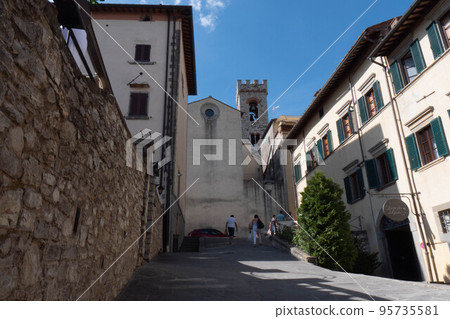 Castellina in Chianti, Siena, Tuscany, Italy: village view 95735581