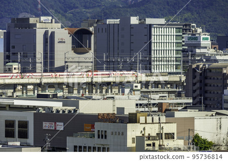 Himeji Himeji Station area and Hello Kitty Shinkansen Himeji City, Hyogo Prefecture Himeji Himeji Station area and Hello Kitty Shinkansen Himeji City, Hyogo Prefecture 95736814