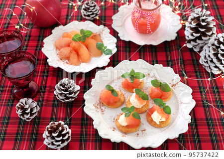 apple jam canapes apple jam canapes 95737422