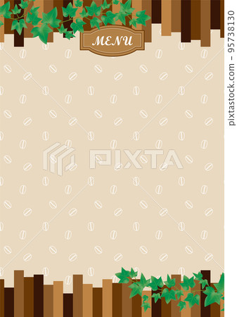 咖啡館菜單模板（常春藤） 95738130