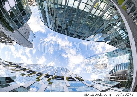 Tokyo, Shibuya subcenter high-rise building, station building Tokyo, Shibuya subcenter high-rise building, station building 95739278