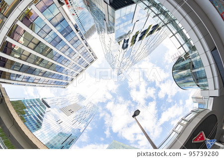 Tokyo, Shibuya subcenter high-rise building, station building Tokyo, Shibuya subcenter high-rise building, station building 95739280