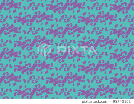 中國風圖案無縫圖案背景說明 95740101