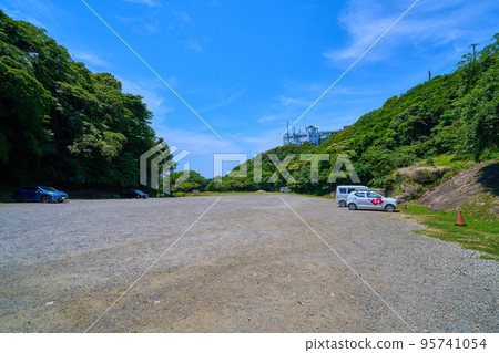 Toll road exclusive parking lot near the west entrance management office of Mt. 95741054