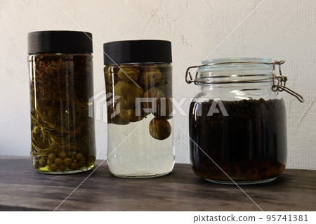 various fruit juices 95741381