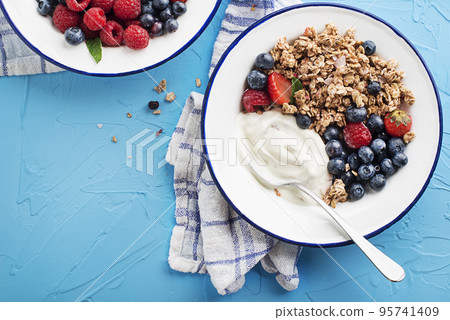 Oatmeal granola muesli Oatmeal granola muesli 95741409