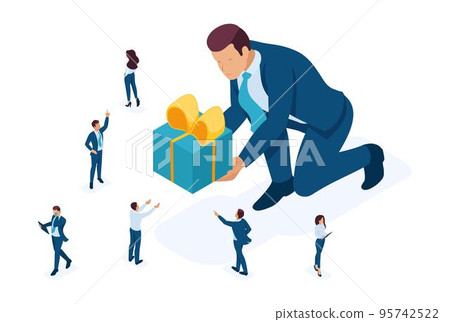 Isometric concept product marketing research using focus groups. Concept for web design Isometric concept product marketing research using focus groups. Concept for web design 95742522