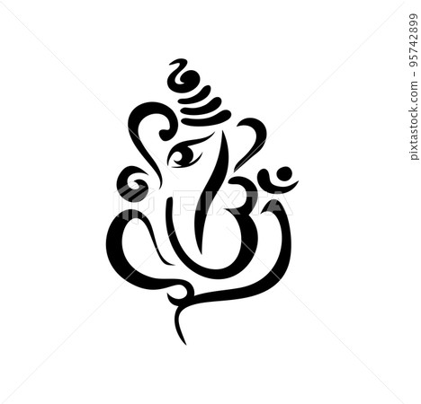 lord Ganesh. Ganesh Puja. Ganesh Chaturthi Vector Sign lord Ganesh. Ganesh Puja. Ganesh Chaturthi Vector Sign 95742899