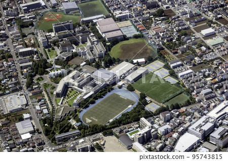 Aerial view of Rikkyo University Niiza Campus 95743815