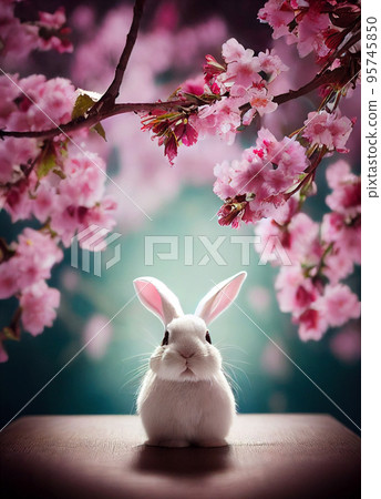 blossom, bunny, flower 95745850