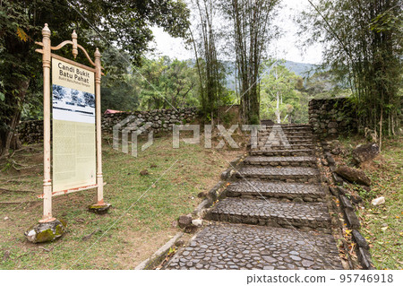 Lembah Bujang is popular archeological site in Merbok Kedah Malaysia with Hindu and Buddhism influence 95746918