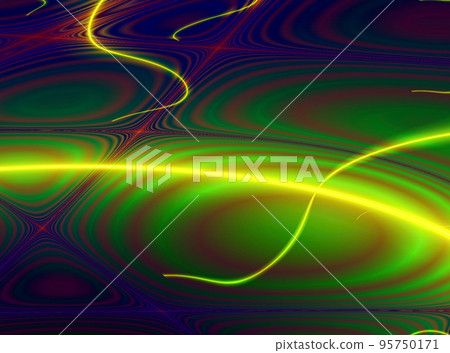 bright decorative yellow-green pattern, abstract background, design bright decorative yellow-green pattern, abstract background, design 95750171