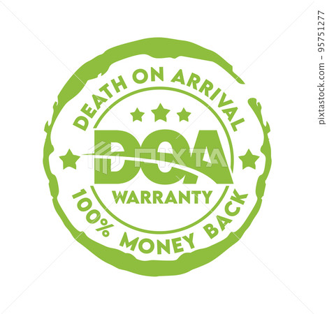 Dead On Arrival Warranty Sign 95751277