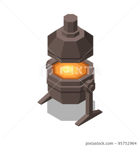 Metal Industry Icon 95752964