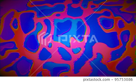 Multi-colored interference cyberpunk displacement glittering background. Multi-colored interference cyberpunk displacement glittering background. 95753086