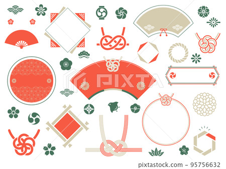 New Year's card character design 2023 Year of the Rabbit No characters 95756632