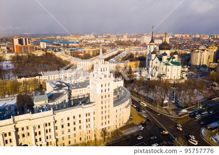 Cathedral and Southeast Railway Building in Voronezh 95757776
