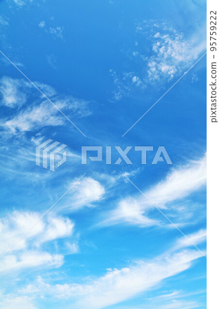 秋天天空和雲彩 秋天天空和雲彩 95759222