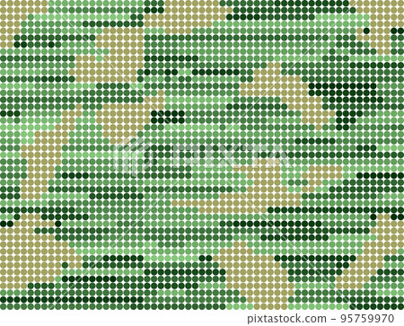 Camouflage dot pattern background material 95759970
