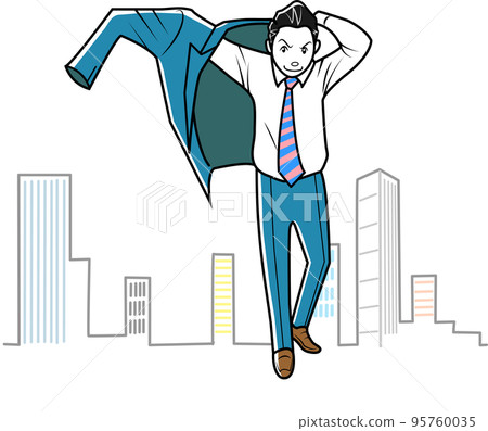 西裝革履的商人 西裝革履的商人 95760035