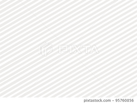 Background of diagonal stripes made of hand-drawn thin lines-simple light gray lines-A size ratio/horizontal 95760856