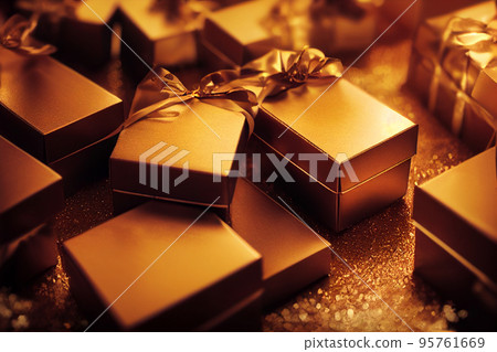 christmas eve present santa holy night tree party 95761669