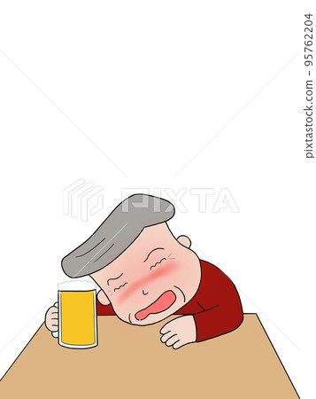 醉酒的老人 醉酒的老人 95762204