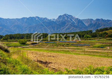 南阿爾卑斯山與津根的田園風光 南阿爾卑斯山與津根的田園風光 95763256