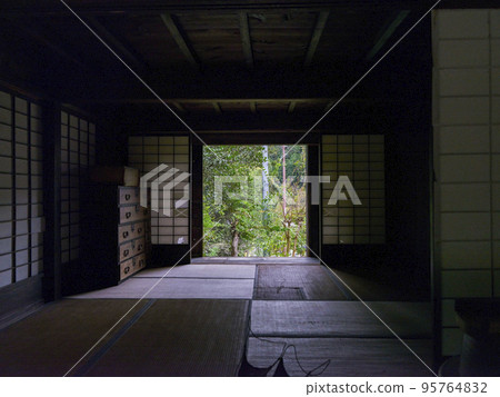 Old Nakasendo Road, Tsumago-juku Autumn scenery from the room 95764832