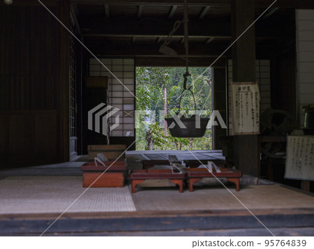 舊中山道 妻籠宿 爐邊的秋景 舊中山道 妻籠宿 爐邊的秋景 95764839