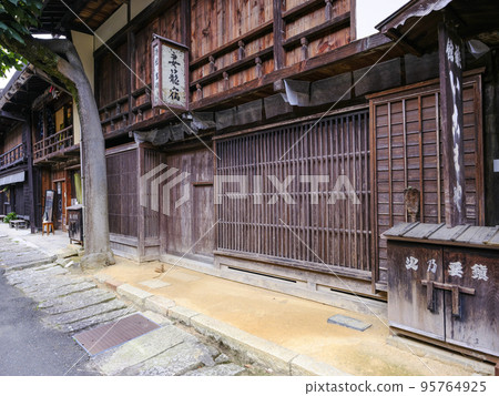 妻籠宿舊中山道街景 妻籠宿舊中山道街景 95764925