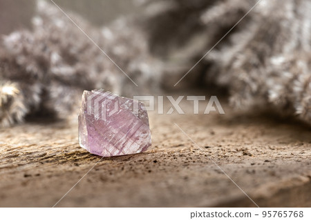 Fluorite or fluorspar mineral crystal gem stone 95765768