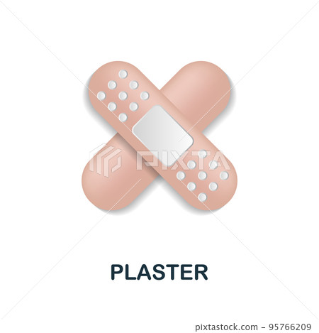 Plaster icon. 3d illustration from medicine collection. Creative Plaster 3d icon for web design, templates, infographics and more Plaster icon. 3d illustration from medicine collection. Creative Plaster 3d icon for web design, templates, infographics and more 95766209