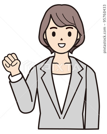 Illustration material female business 95768433