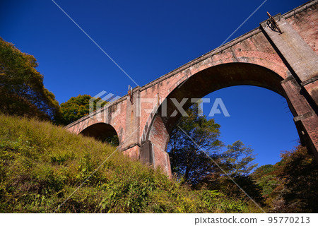 Usui No. 3 Bridge Megane Bridge Remains on Usui Pass 95770213
