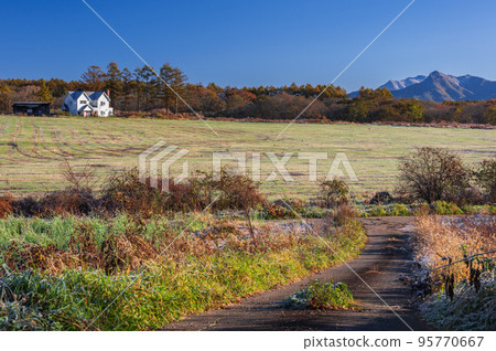 Rural scenery of Minamimaki Village 95770667