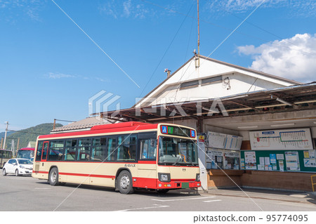 站前風景 湯田中站 95774095