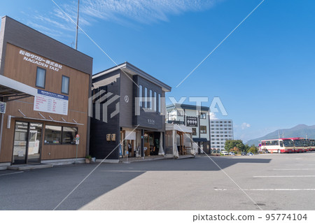 站前風景 湯田中站 95774104