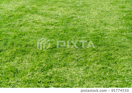 背景材料人造草皮 95774550