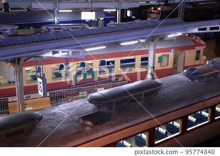 Scenery of the terminal station at night in the 1960s (Omiya Railway Museum) Scenery of the terminal station at night in the 1960s (Omiya Railway Museum) 95774840
