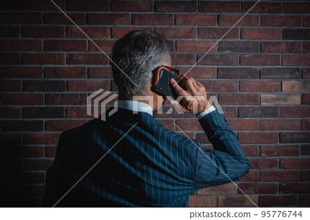 Mobile phone and male 95776744