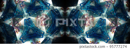 Abstract kaleidoscope background. Beautiful Abstract kaleidoscope background. Beautiful 95777274