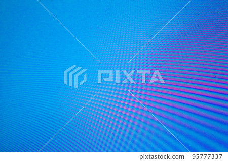 An abstract bright blue background with clear waves, interferenc An abstract bright blue background with clear waves, interferenc 95777337