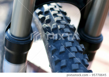 part of a bicycle wheel closeup part of a bicycle wheel closeup 95778645