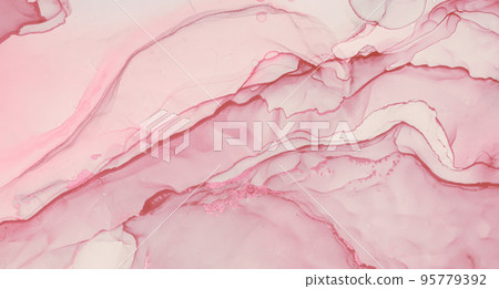 Elegant Luxury Marble. Abstract Mix. Oil Color 95779392