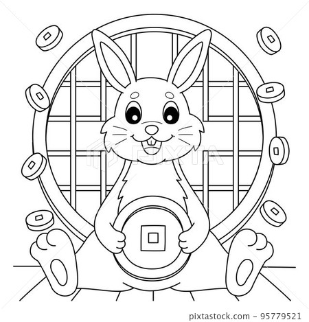 coins clip art coloring pages